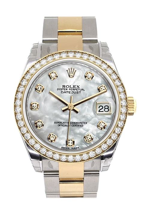 rolex lady datejust 31 indossato|rolex datejust 31 diamond bezel.